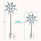 Flowering Sway Wind Spinner