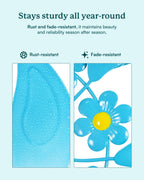 Azure Ripple Wind Spinner