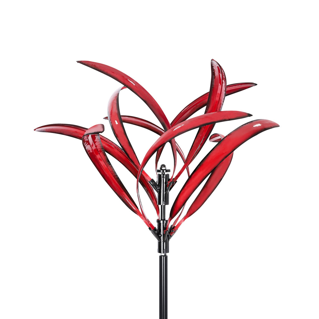Crimson Magnolia Wind Spinner