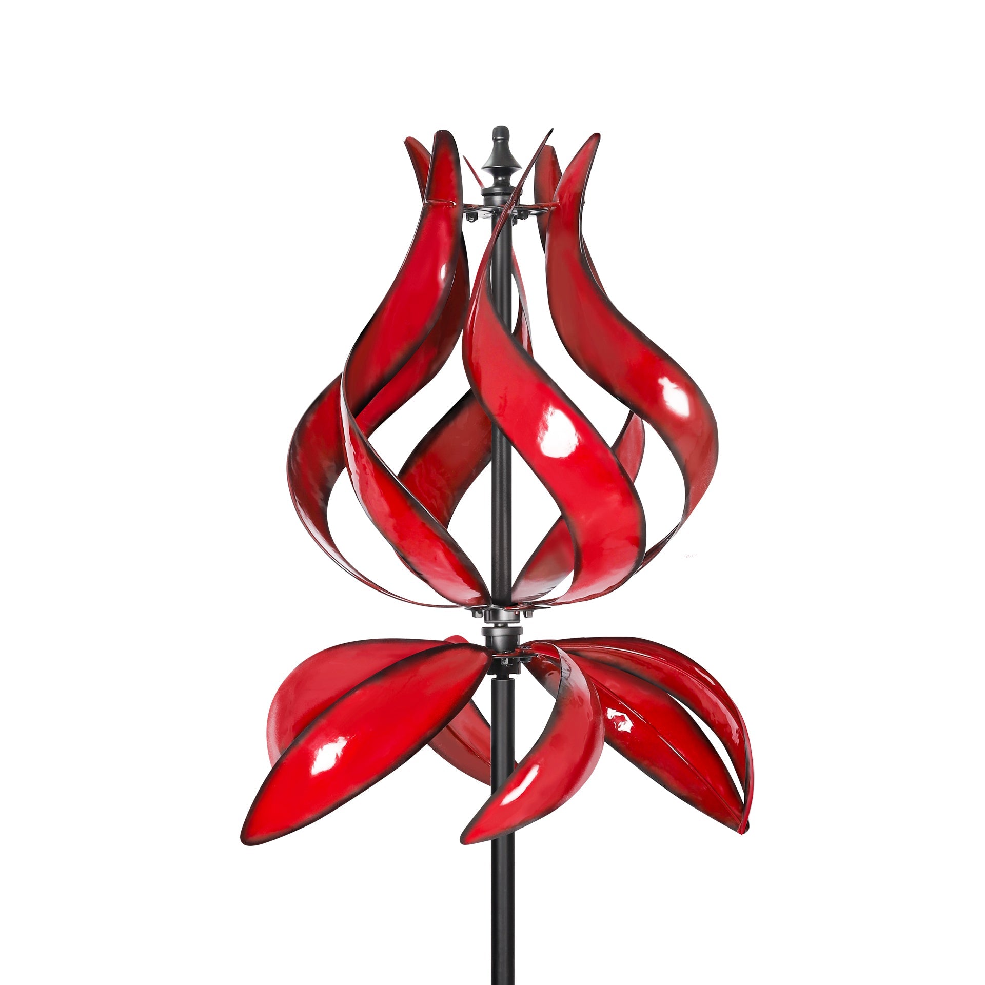 Kinetic Tulip Wind Spinner