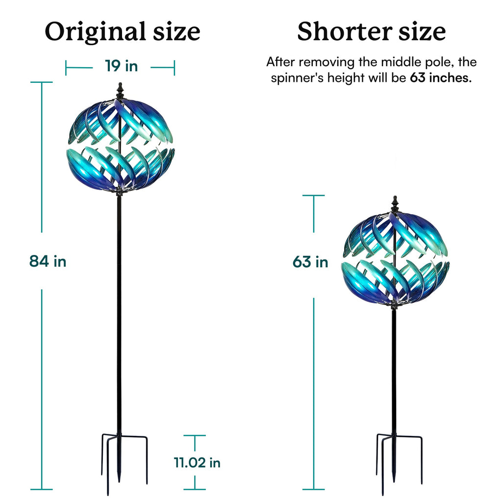Dawn Globe Wind Spinner