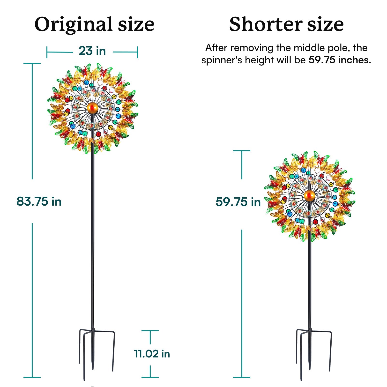 Dreamland Butterfly Wind Spinner