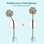 Wind Spinner Replacement Poles- 5/8 inch diameter (φ16mm)