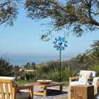 Peacock Feather Wind Spinner