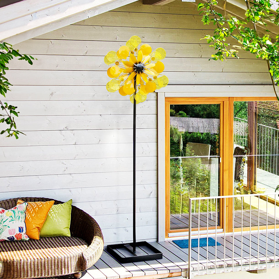 Metal Square Base for 22mm/19mm Calibre Wind Spinners