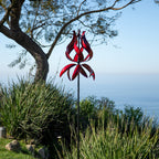 Kinetic Tulip Wind Spinner