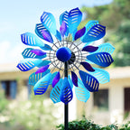 Peacock Feather Wind Spinner