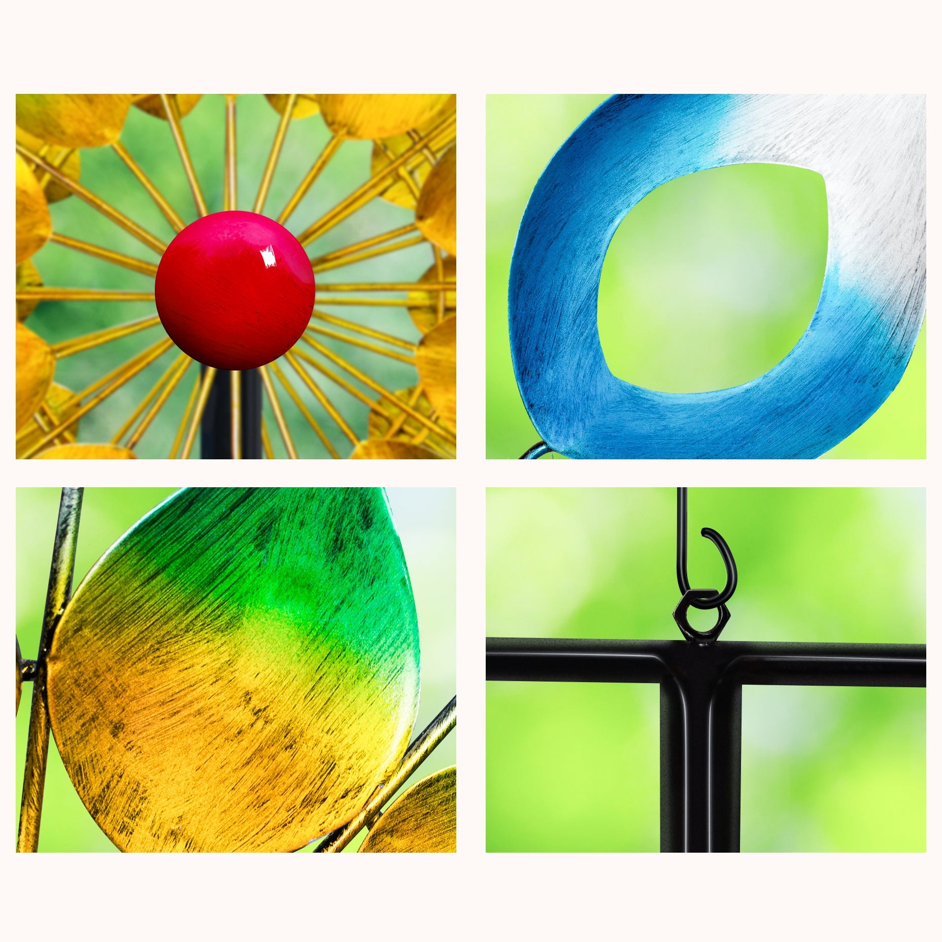 Colorful Whirlwind Wind Spinner