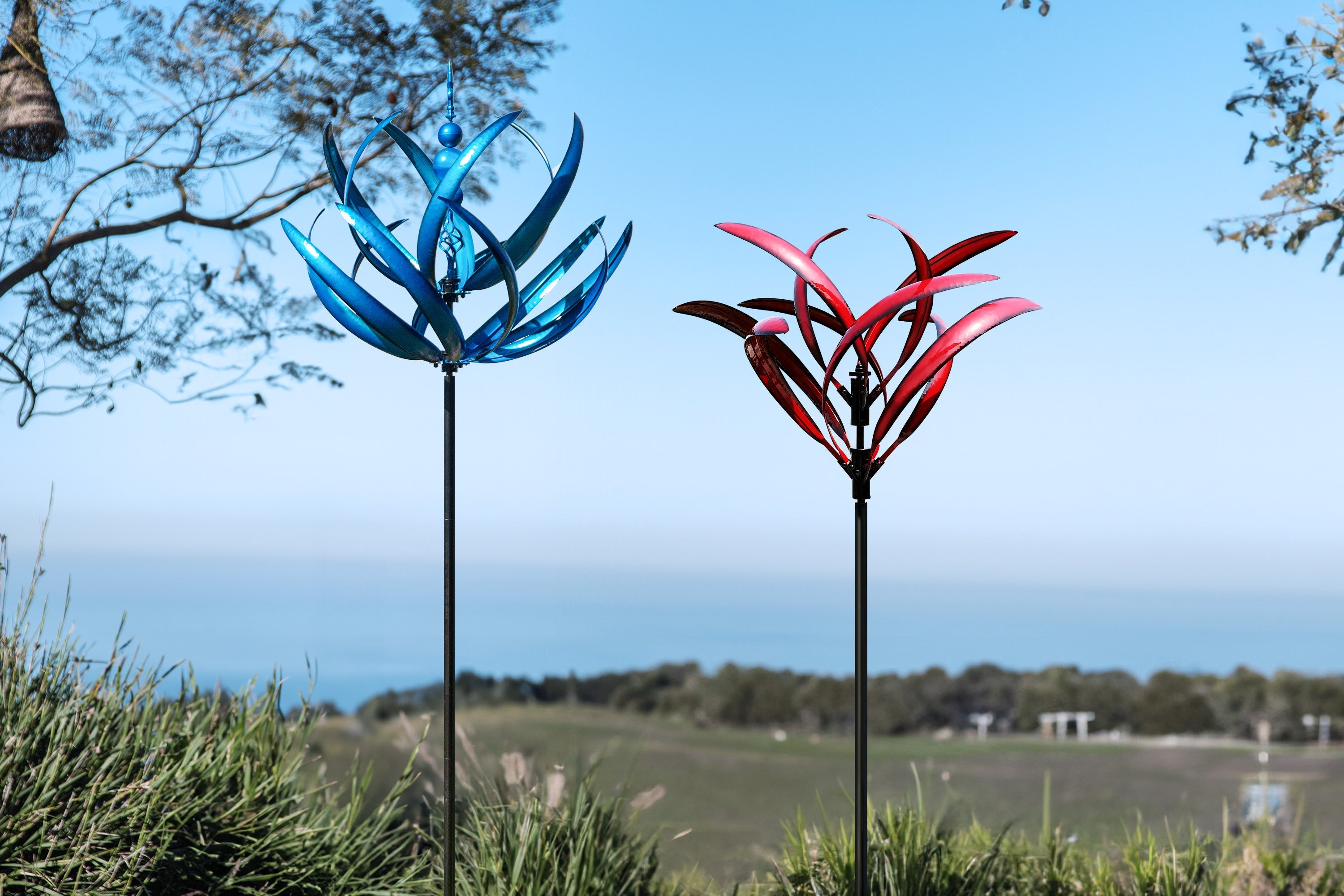 Blue Lotus & Crimson Magnolia