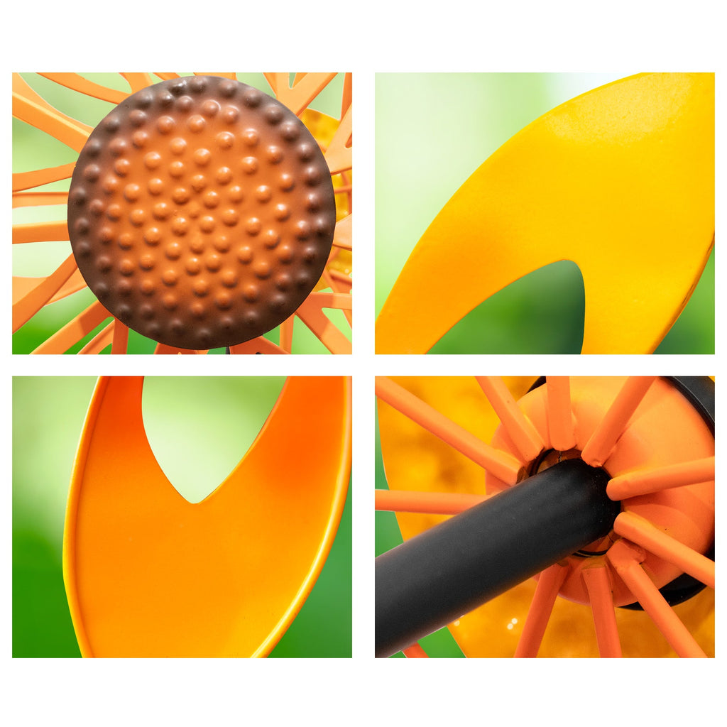 Sunny Daisy Wind Spinner