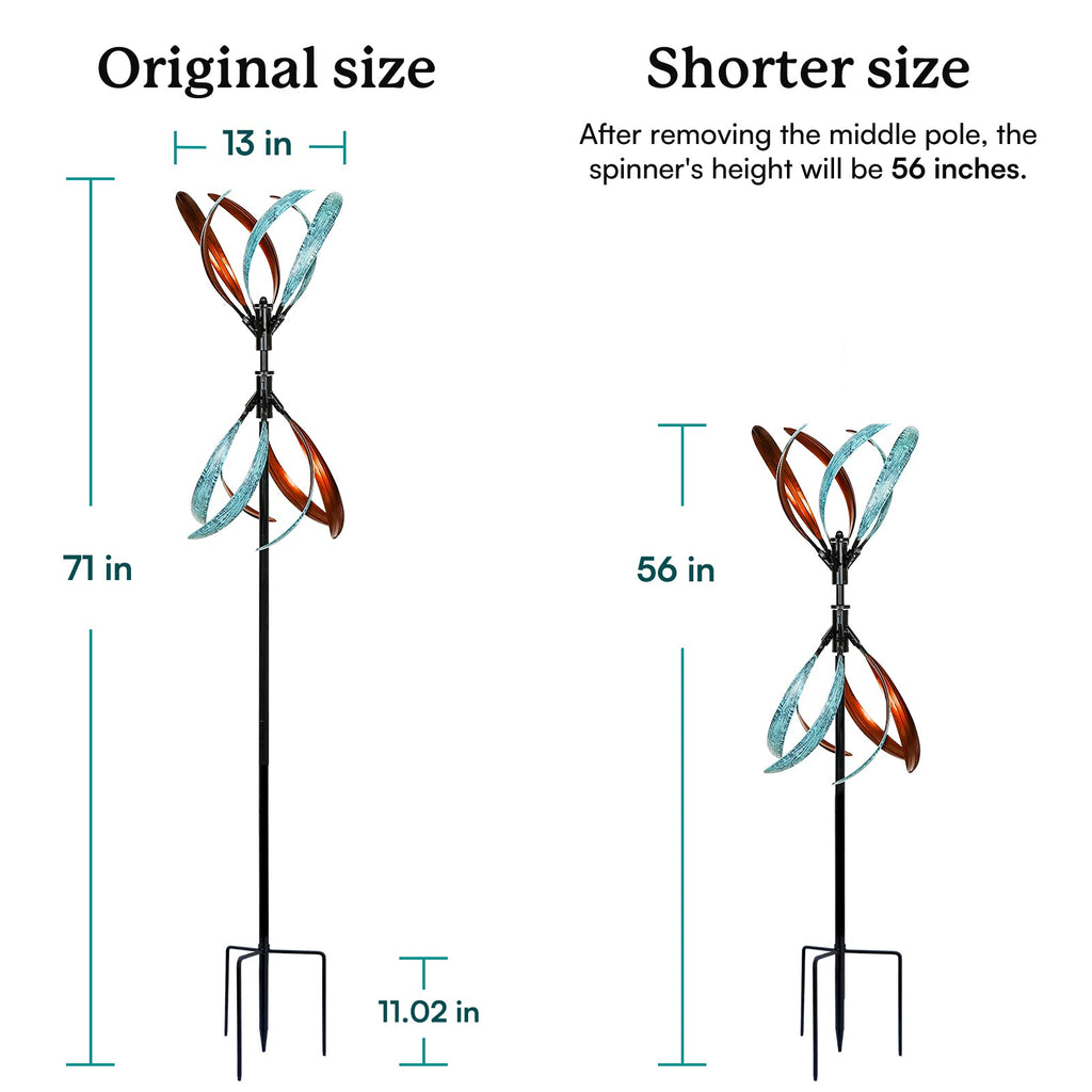 Twirling Ballgown Wind Spinner