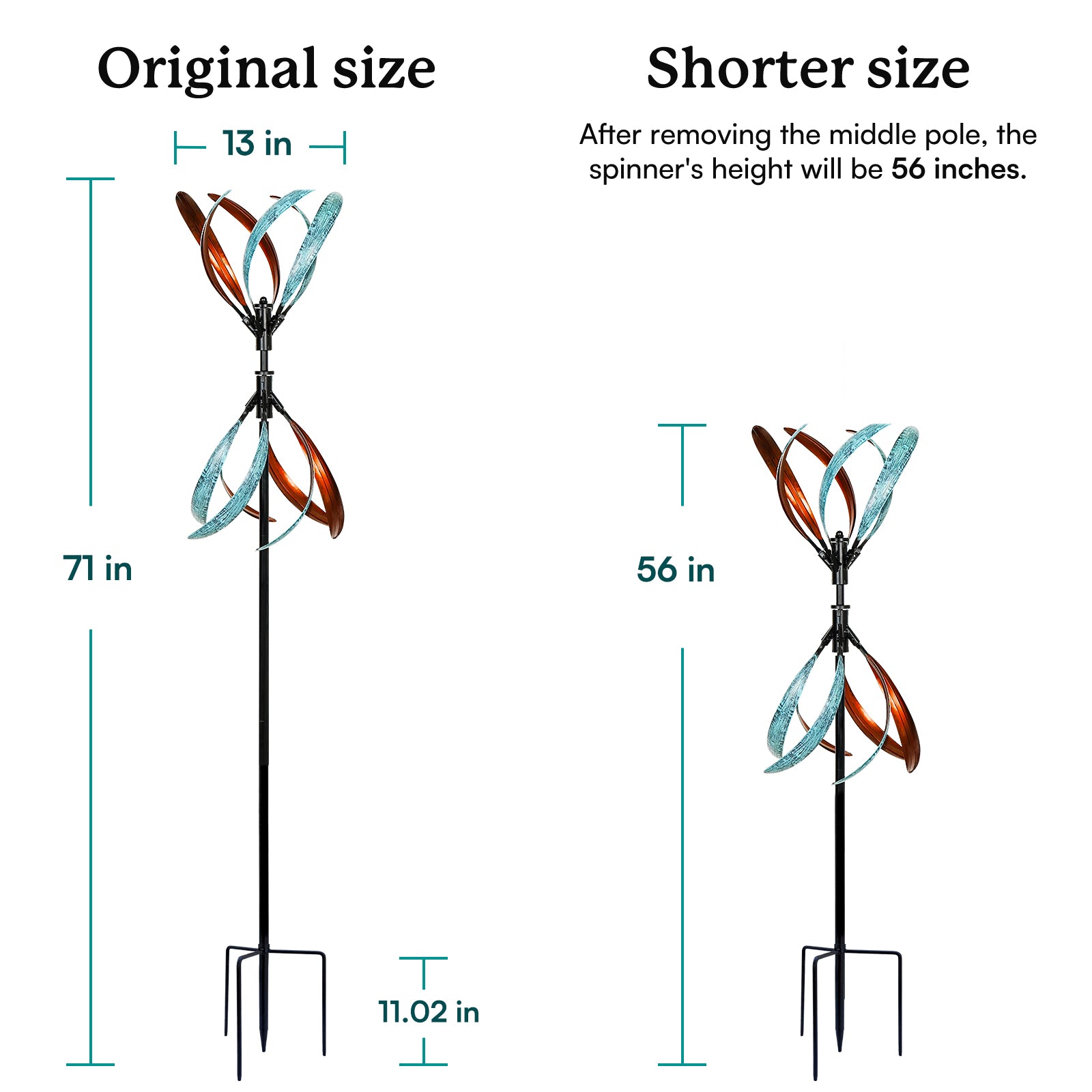 Twirling Ballgown Wind Spinner