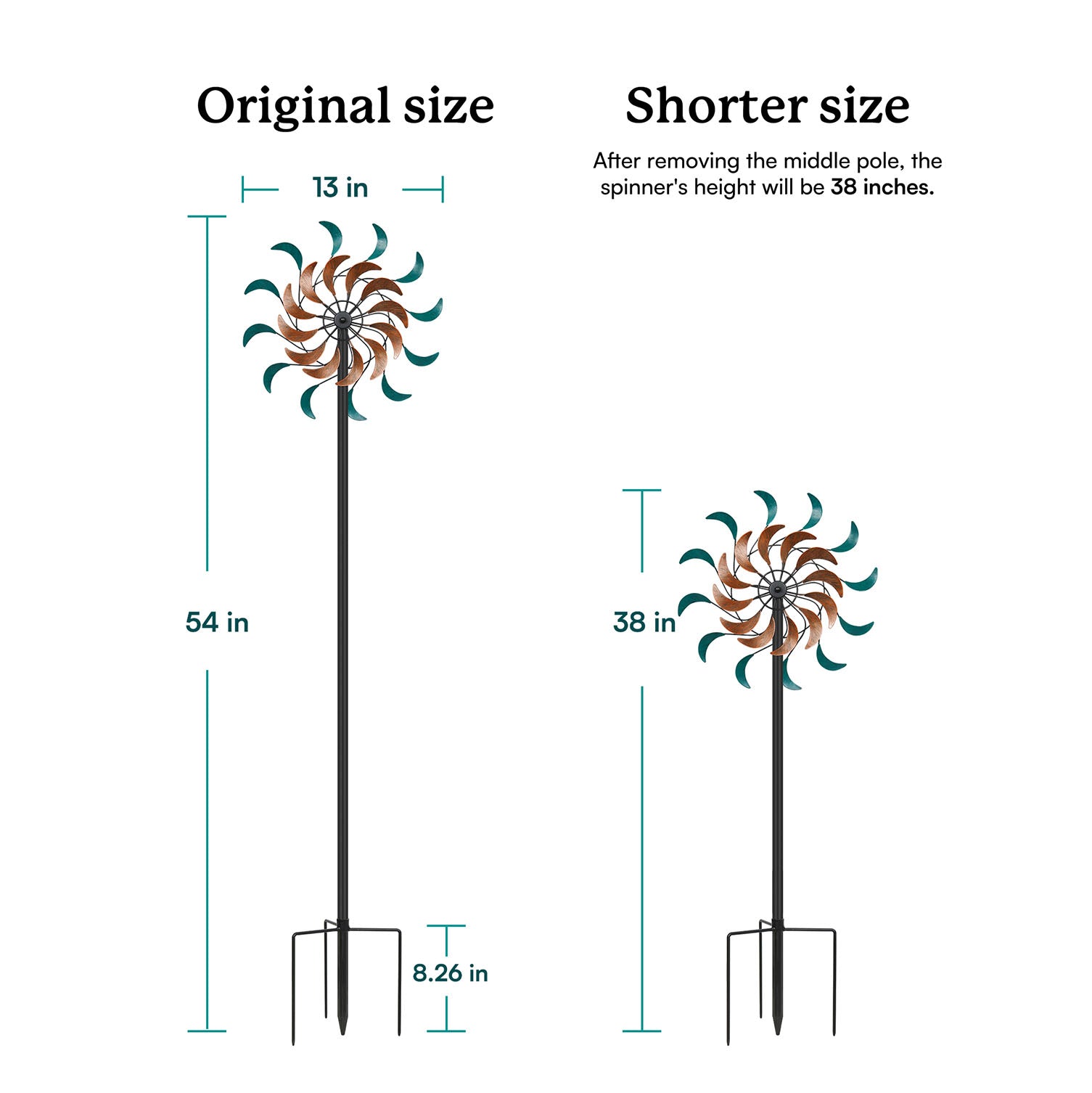 Lunar Phases Wind Spinner