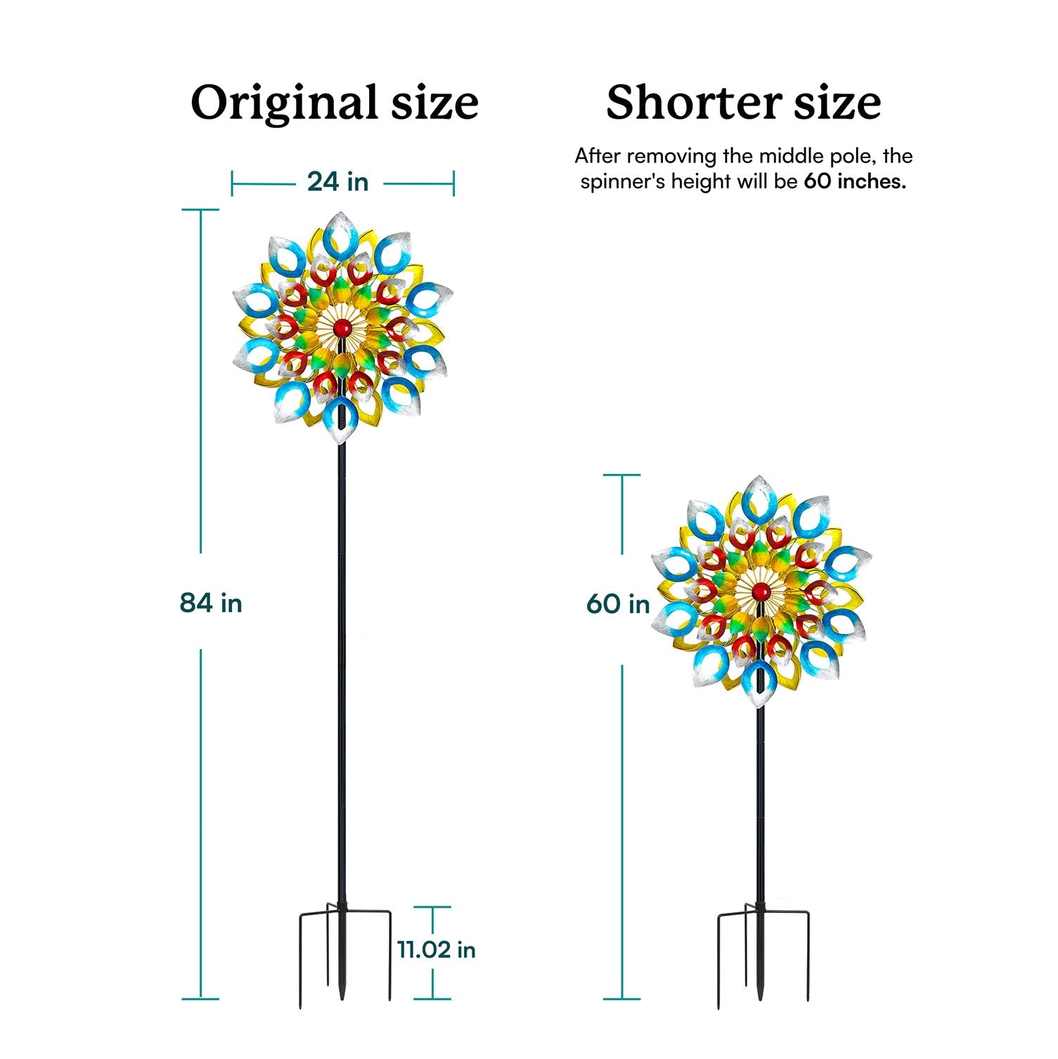 Colorful Whirlwind Wind Spinner
