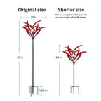 Crimson Magnolia Wind Spinner