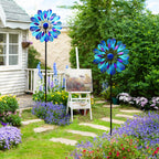 Peacock Feather Wind Spinner