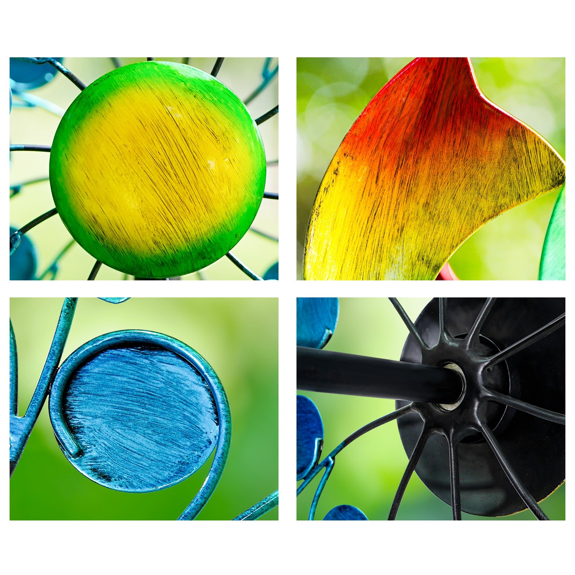 Colorful Bloom Wind Spinner