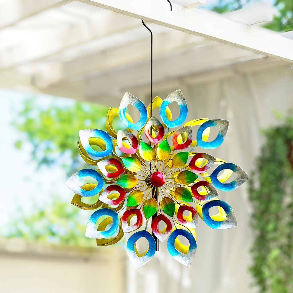 Colorful Whirlwind Wind Spinner