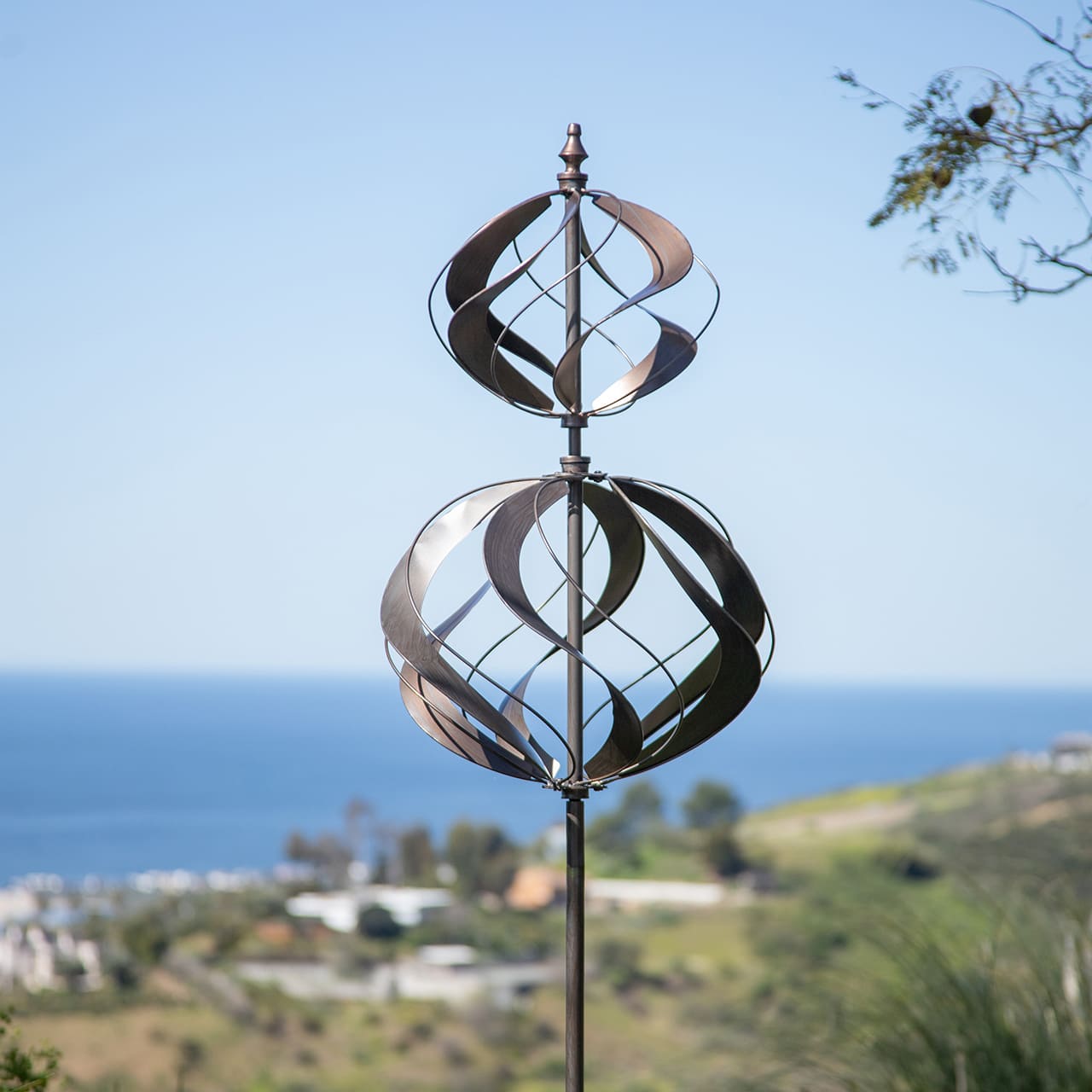 Dual Global Wind Spinner