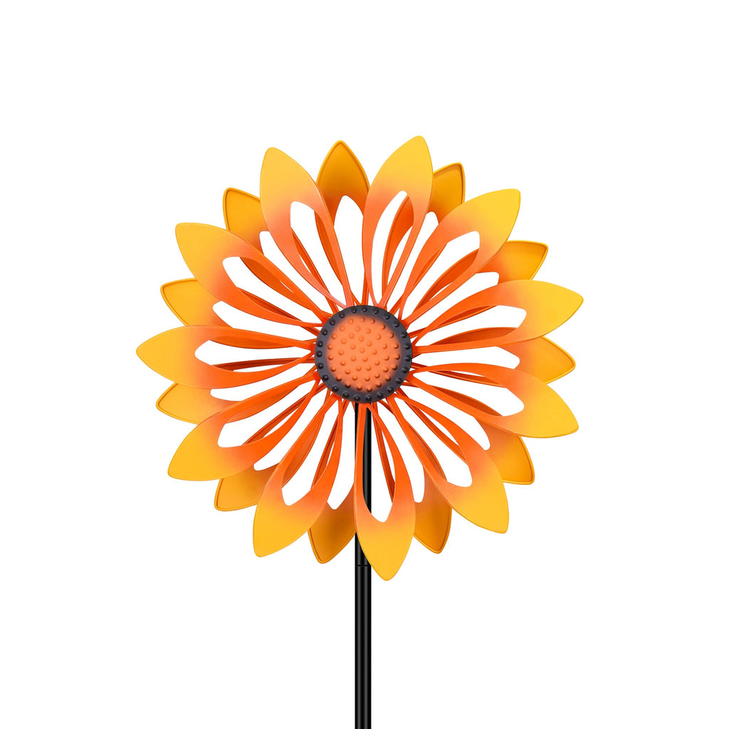 Sunny Daisy Wind Spinner