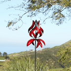 Kinetic Tulip Wind Spinner