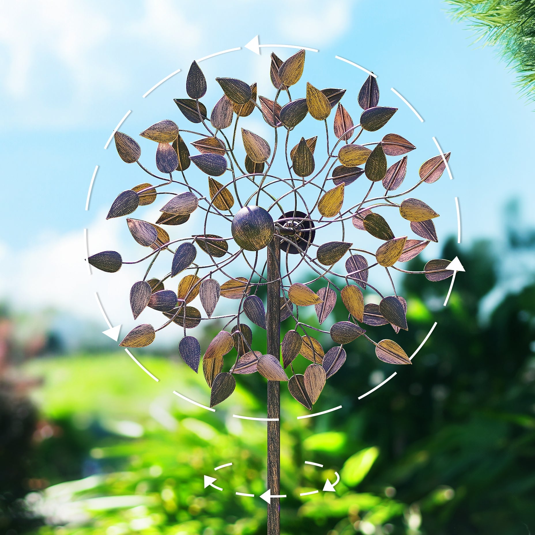 Autumn Symphony Wind Spinner