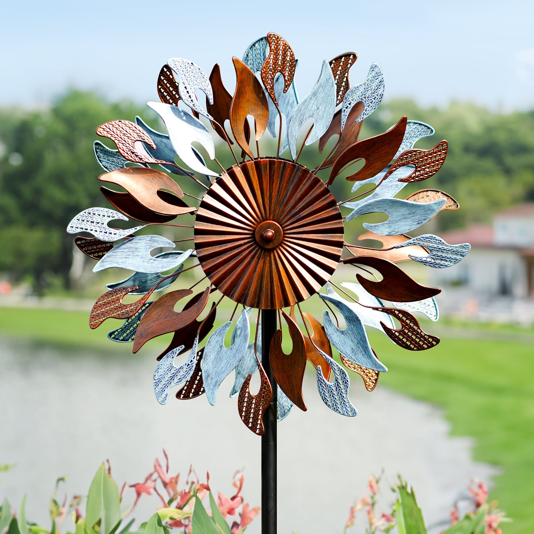 Sun Flame Wind Spinner