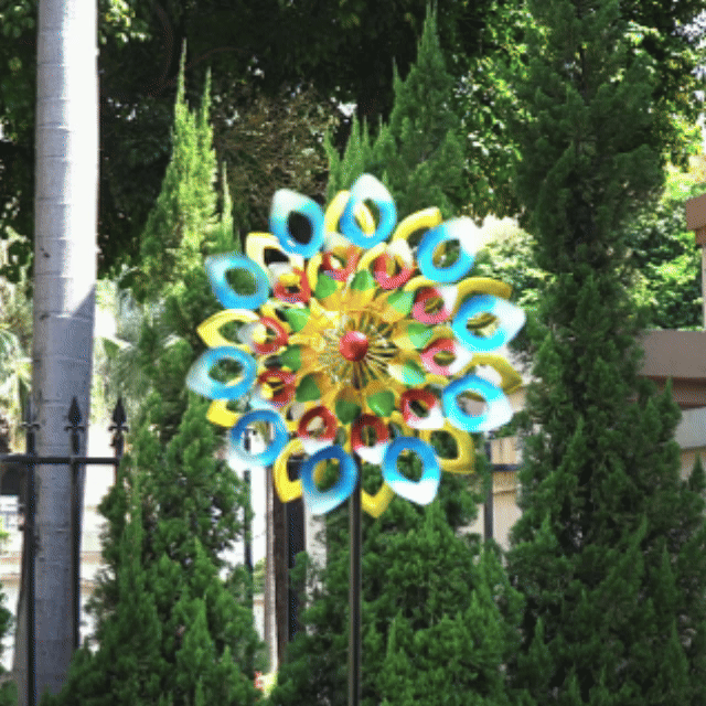 Colorful Whirlwind Wind Spinner