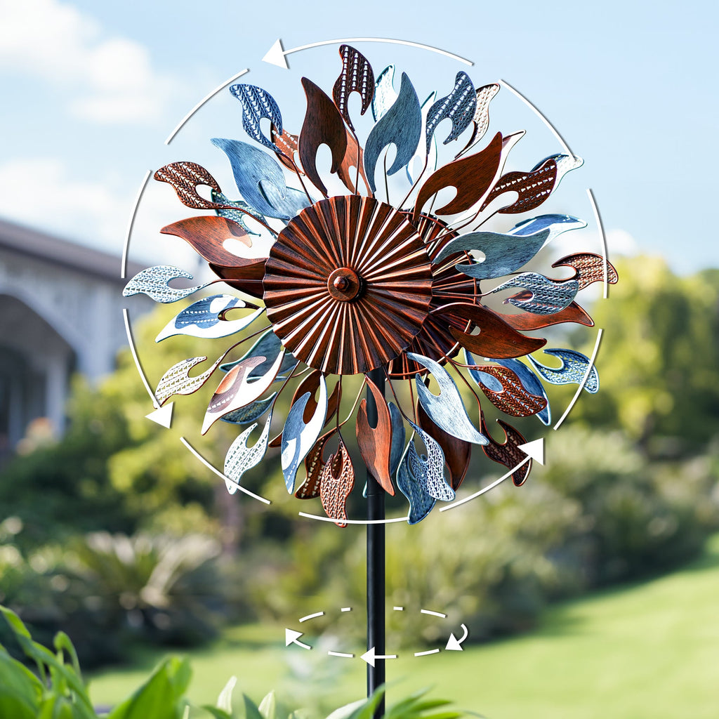 Sun Flame Wind Spinner