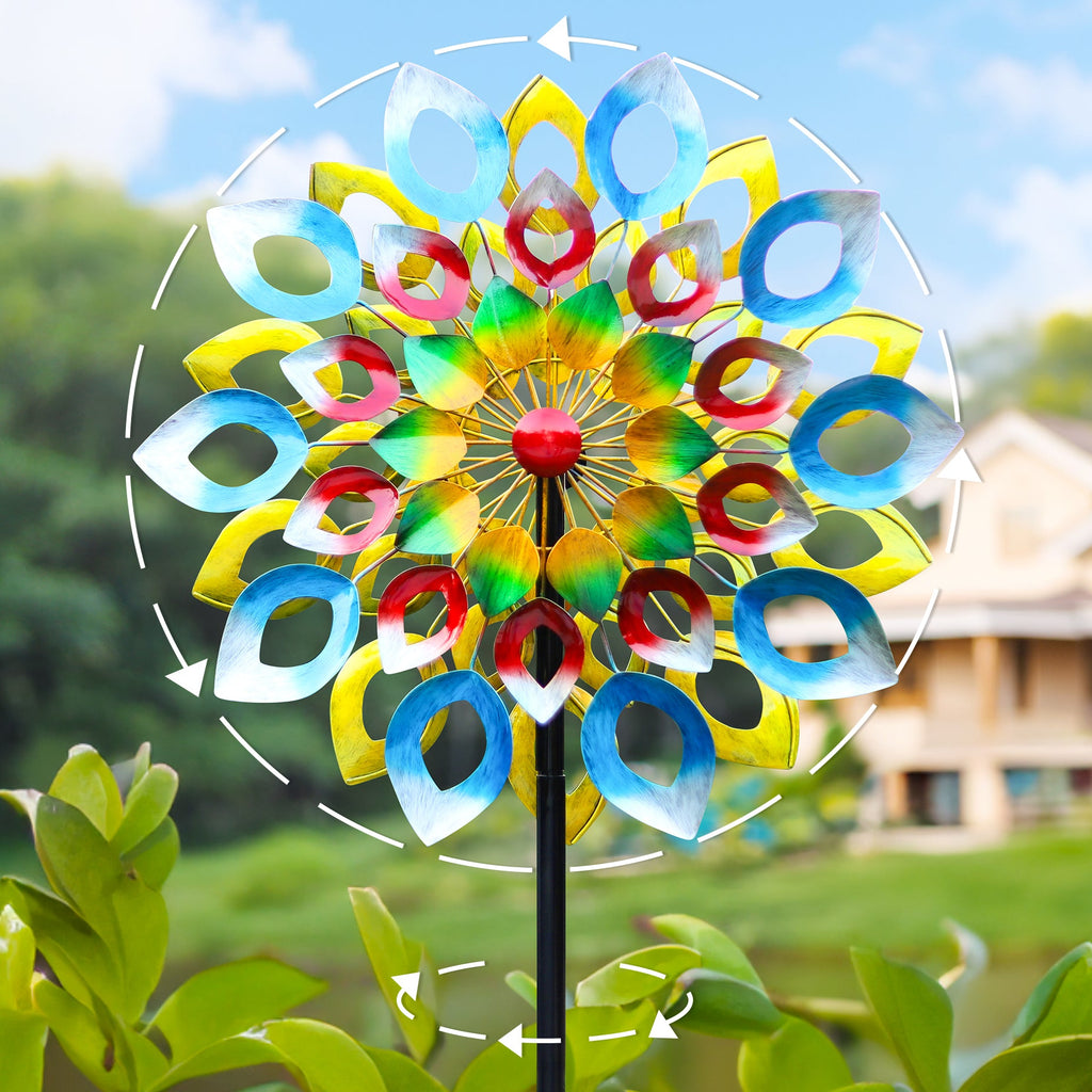 Colorful Whirlwind Wind Spinner
